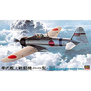 ハセガワ 【再生産】1/48 三菱 零式艦上戦闘機 11型【JT42】プラモデル  返品種別B