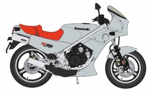 ハセガワ 1/12 カワサキ KR250（KR250A）“シルバーカラー”【21747】プラモデル  返品種別B