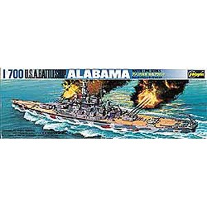 ハセガワ 1/700 アメリカ海軍 戦艦 アラバマ【WLB608】プラモデル  返品種別B