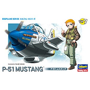 ハセガワ たまごひこーき P-51 ムスタング【TH7】プラモデル  返品種別B