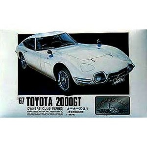 マイクロエース 1/24 オーナーズクラブ No.1 トヨタ2000GT 1967プラモデル  返品種別B