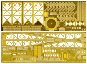 フジミ 1/700 港湾用大型クレーンセット（KAモデル製）【MS-70012】ディテールアップパーツ  返品種別B