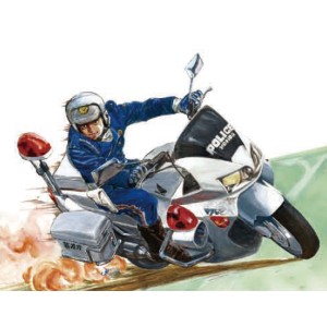 フジミ 1/12 バイクシリーズ No.4 Honda VFR800P 白バイ【Bike-4】プラモデル  返品種別B