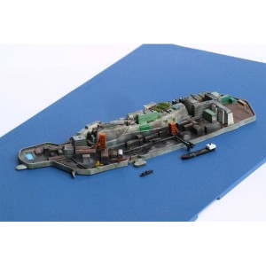 フジミ 1/3000 集める軍艦シリーズ No.99 軍艦島（端島）【軍艦-99】プラモデル  返品種別B