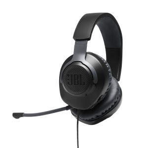 JBL JBLQUANTUM100BLK 有線オーバーイヤーゲーミングヘッドセットJBL Quantum 100[JBLQUANTUM100BLK] 返品種別A