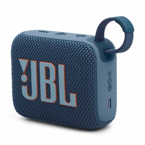 JBL JBLGO4BLU 防塵防水対応ポータブルBluetoothスピーカー(ブルー)JBL GO 4[JBLGO4BLU] 返品種別A