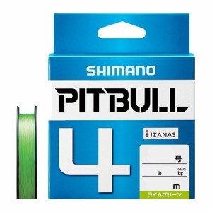 シマノ 572547 ピットブル4 ライムグリーン 150m(0.4号/8.6lb)SHIMANO PL-M54R  PITBULL 4[572547シマノ] 返品種別B