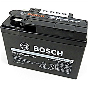 BOSCH RBTR4A-BS バイク用バッテリー 【電解液注入・充電済】【他商品との同時購入不可】[RBTR4ABS] 返品種別B