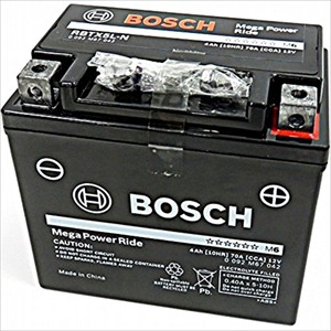 BOSCH RBTX5L-BS バイク用バッテリー 【電解液注入・充電済】【他商品との同時購入不可】[RBTX5LBS] 返品種別B