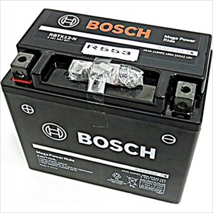 BOSCH RBTX12-BS バイク用バッテリー 【電解液注入・充電済】【他商品との同時購入不可】[RBTX12BS] 返品種別B