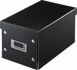 サンワサプライ FCD-MT3BKN 組み立て式CD BOX（ブラック・W165mm）[FCDMT3BKN] 返品種別A