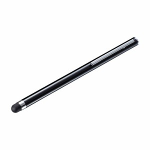 サンワサプライ PDA-PEN54BK シリコンゴムタッチペン （ブラック・先端直径6mm）[PDAPEN54BK] 返品種別A