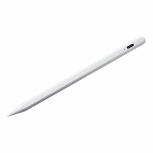 サンワサプライ PDA-PEN56W Apple iPad専用 充電式極細タッチペン（ホワイト）[PDAPEN56W] 返品種別A