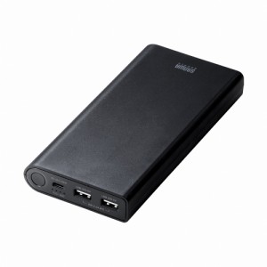 サンワサプライ BTL-RDC26 USB PD対応モバイルバッテリー（20100mAh・PD45W）[BTLRDC26] 返品種別A