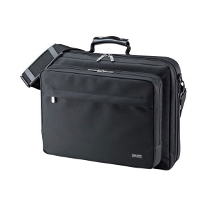 サンワサプライ BAG-U54BK2 15.6インチワイド対応 PCキャリングバッグ（ブラック）[BAGU54BK2] 返品種別A