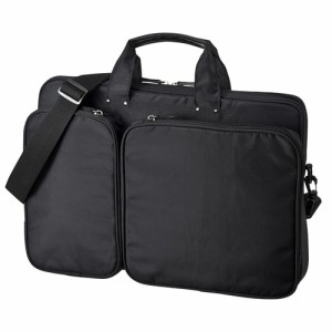 サンワサプライ BAG-P22BK 衝撃吸収PCケース（15.6インチワイド対応・ブラック）[BAGP22BK] 返品種別A