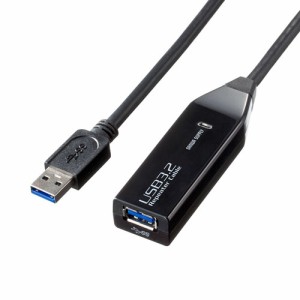 サンワサプライ KB-USB-R303N 3m延長USB3.2アクティブリピーターケーブル[KBUSBR303N] 返品種別A