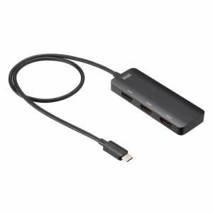 サンワサプライ AD-ALCMST3HD2 USB Type C-HDMI変換アダプタ（3ポート/4K対応）[ADALCMST3HD2] 返品種別A