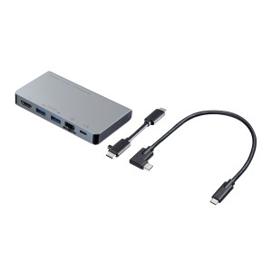 サンワサプライ USB-3TCH15S2 USB Type-C　ドッキングハブ[USB3TCH15S2] 返品種別A