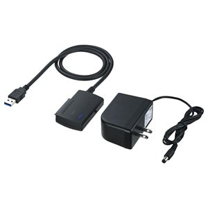 サンワサプライ USB-CVIDE3 SATA⇔USB3.0変換ケーブル[USBCVIDE3] 返品種別A