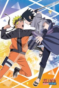 エンスカイ NARUTO-ナルト- 疾風伝 ナルトVSサスケ 300ピース【300-3092】ジグソーパズル  返品種別B