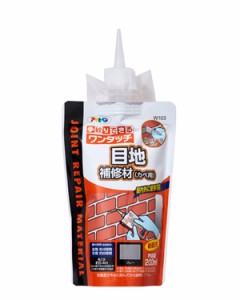 アサヒペン W103 ワンタッチ 目地補修材(カベ用) 200ml （グレー）[W103アサヒペン] 返品種別B