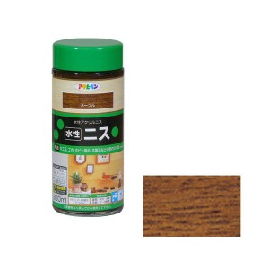 アサヒペン スイセイニス300ML MAPL 水性ニス 300ml(メープル)[スイセイニス300MLMAPL] 返品種別B