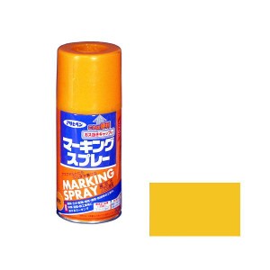 アサヒペン マ-キングスプレ-300ML Y マーキングスプレー 300ml(黄色)[マキングスプレ300MLY] 返品種別B