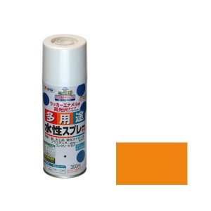 アサヒペン タヨウトスプレ-300ML OR 水性多用途スプレー 300ml(オレンジ)[タヨウトスプレ300MLOR] 返品種別B