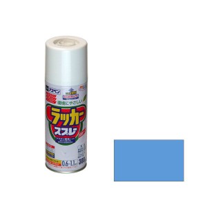 アサヒペン ラツカ-スプレ-300ML BL アスペンラッカースプレー 300ml(青)[ラツカスプレ300MLBL] 返品種別B