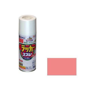 アサヒペン ラツカ-スプレ-300ML PK アスペンラッカースプレー 300ml(ピンク)[ラツカスプレ300MLPK] 返品種別B