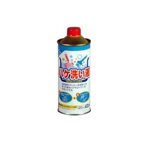 アサヒペン ハケアライエキ400ML ハケ洗い液 400ml[ハケアライエキ400ML] 返品種別B