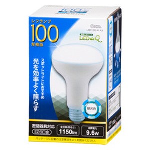 オーム LDR10D-W A9 LED電球 レフ形 1150lm（昼光色相当）OHM LDR10D-W A9[LDR10DWA9] 返品種別A