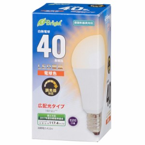 オーム LDA5L-G/D AS20 LED電球 540lm（電球色相当）【調光器対応】OHM[LDA5LGDAS20] 返品種別A