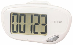 オーム HB-KHF01-W 歩数計　（ホワイト）OHM[HBKHF01W] 返品種別A