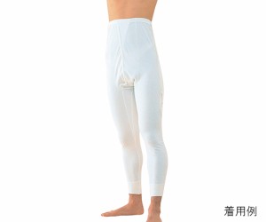 神戸生絲 7-1481-01 ワンタッチ肌着 紳士用パンツ ズボン下（M）No.17M[7148101] 返品種別A