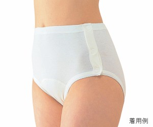 神戸生絲 7-1482-01 ワンタッチ肌着 婦人用パンツ 婦人ショーツ（M）No.57M[7148201] 返品種別A