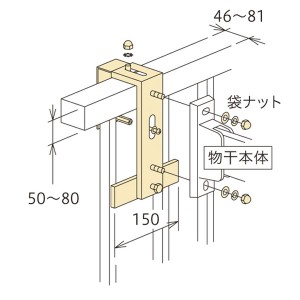 川口技研 HP-7B 笠木付パーツホスクリーン[HP7Bカワグチ] 返品種別A