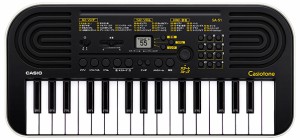 カシオ SA-51(CASIO) 32鍵ミニキーボード（ブラック）CASIO[SA51CASIO] 返品種別A