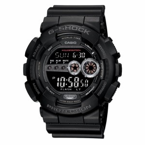 カシオ 【国内正規品】G-SHOCK(ジーショック)Gショックデジタル時計 GD-100-1BJF[GD1001BJF] 返品種別A