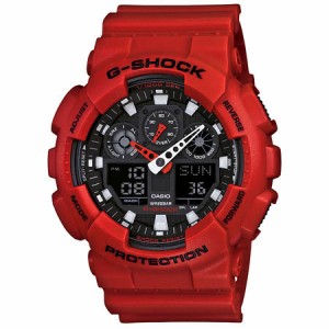 カシオ 【国内正規品】G-SHOCK(ジーショック)Gショック　デジアナ時計 GA-100B-4AJF[GA100B4AJF] 返品種別A