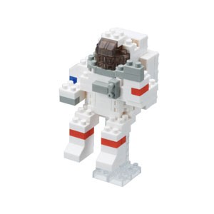 カワダ nanoblock（ナノブロック） 宇宙飛行士【NBC_198】ナノブロック  返品種別B