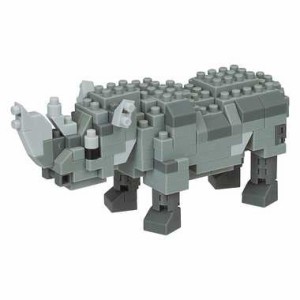 カワダ nanoblock（ナノブロック） サイ【NBC_308】ナノブロック  返品種別B