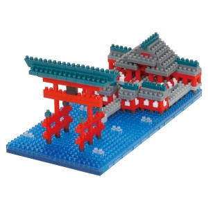 カワダ nanoblock（ナノブロック）厳島神社大鳥居【NBH_222】ナノブロック  返品種別B