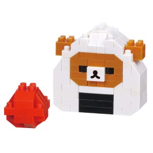 カワダ nanoblock（ナノブロック） リラックマ(おにぎり) 【 NBCC_172】ナノブロック  返品種別B