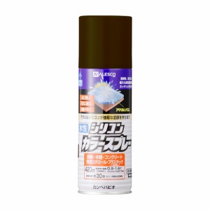 カンペハピオ 00507654142420 水性シリコンカラースプレー 420ml(ダークブラウン)Kanpe Hapio[カンペ00507654142420] 返品種別B