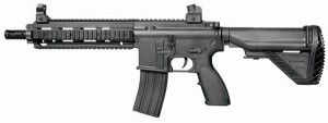 クラウンモデル エアーコッキング ライフル M416Dカービン【対象年令 10才以上用】エアガン  返品種別B