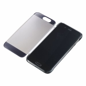 シャープ XN-K01-B AQUOS R（SH-03J/SoftBank）用 純正カバー（マーキュリーブラック）AQUOS Frosted Cover[XNK01B] 返品種別A