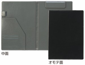 セキセイ BP-5724-60 ベルポスト クリップファイル 二つ折りタイプ（ブラック）[BP572460] 返品種別A