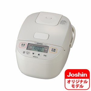 象印 NL-BE05J-W マイコン炊飯ジャー（3合炊き）　ホワイトZOJIRUSHI　極め炊き　NL-BE05のJoshinオリジナルモデル[NLBE05JW] 返品種別A